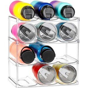 Stackable Water Bottle Organizer Holder